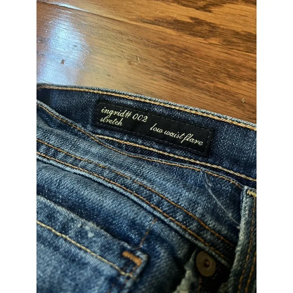 Citizens of Humanity Low Waist Flare Jeans Ingrid 002 Stretch